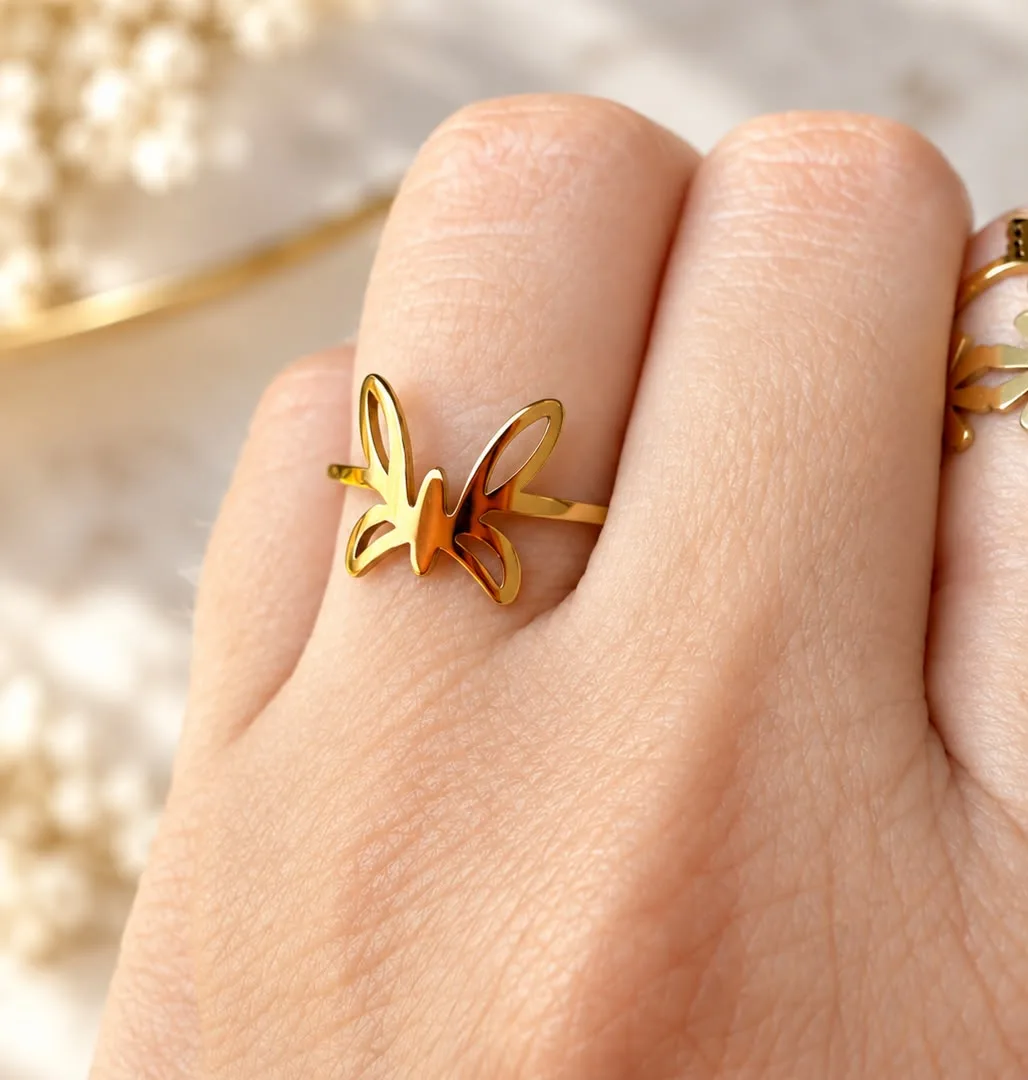 Anillo Mariposa N2