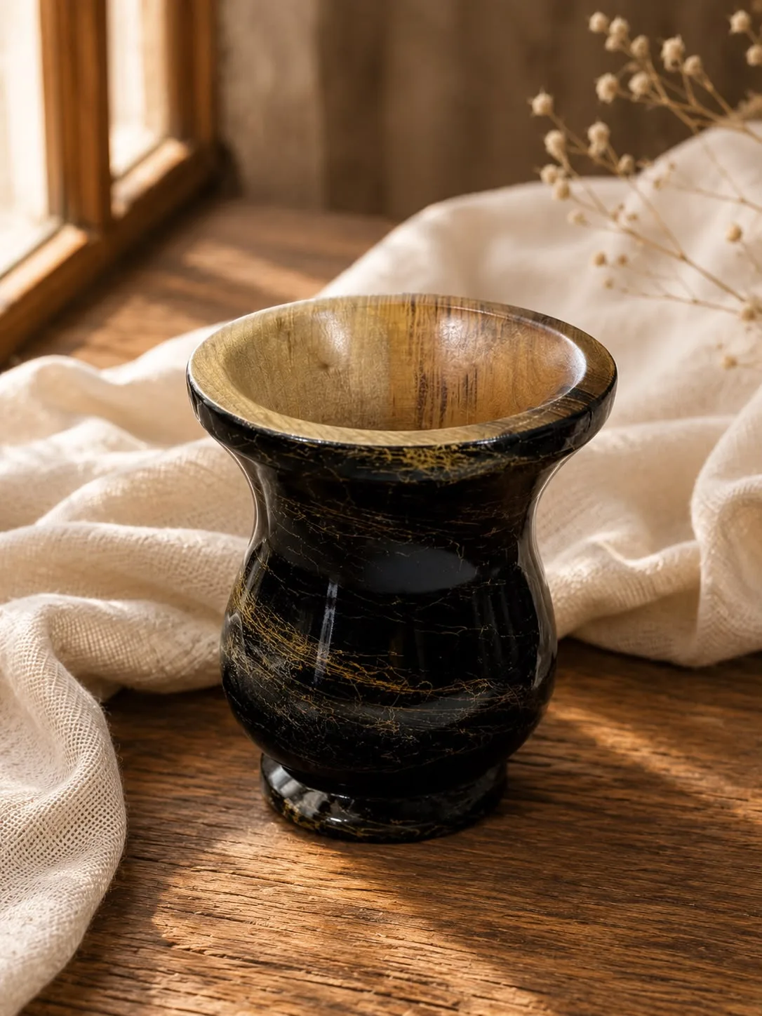 Mate madera Negro