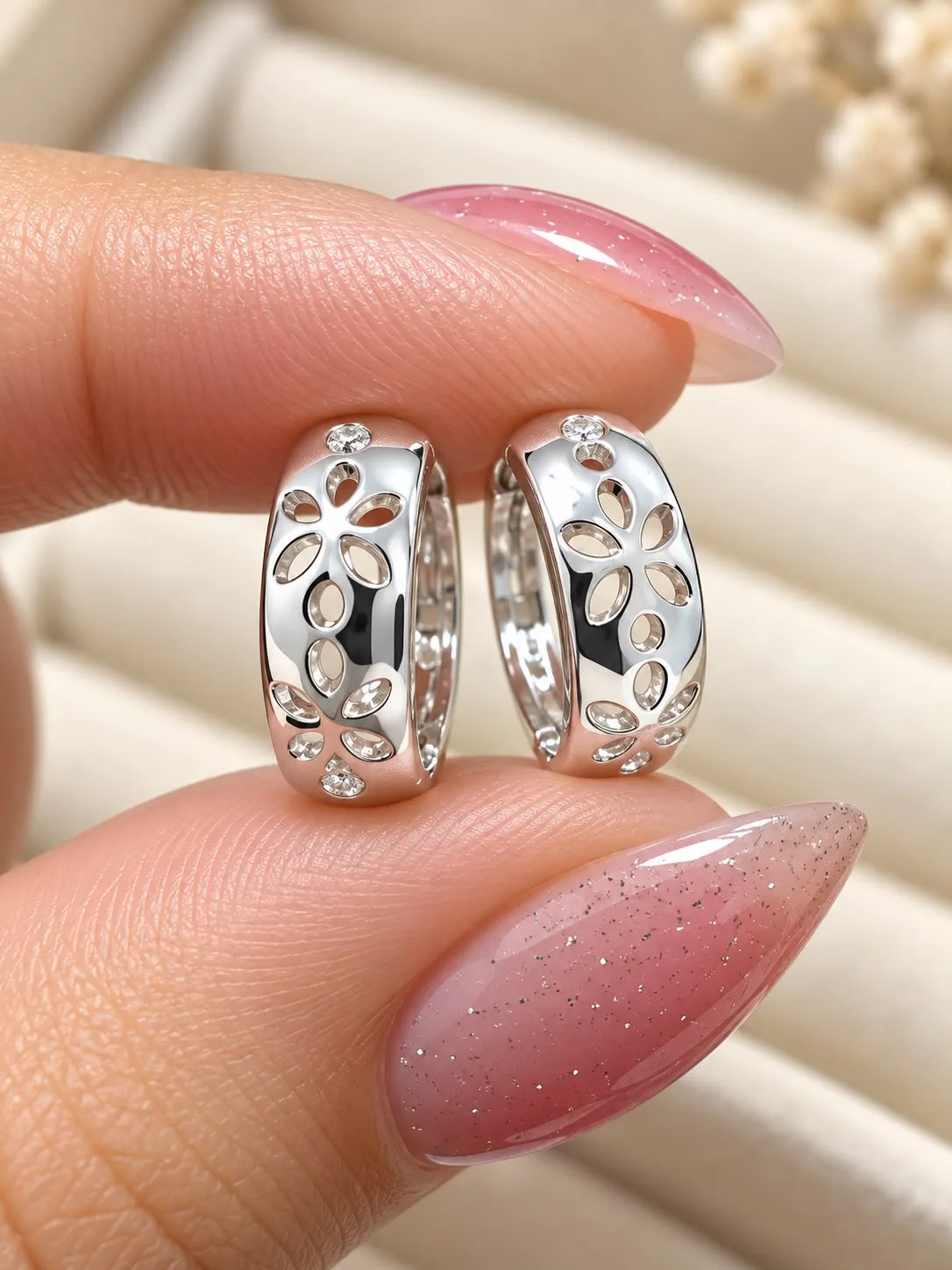 Argollas Flor