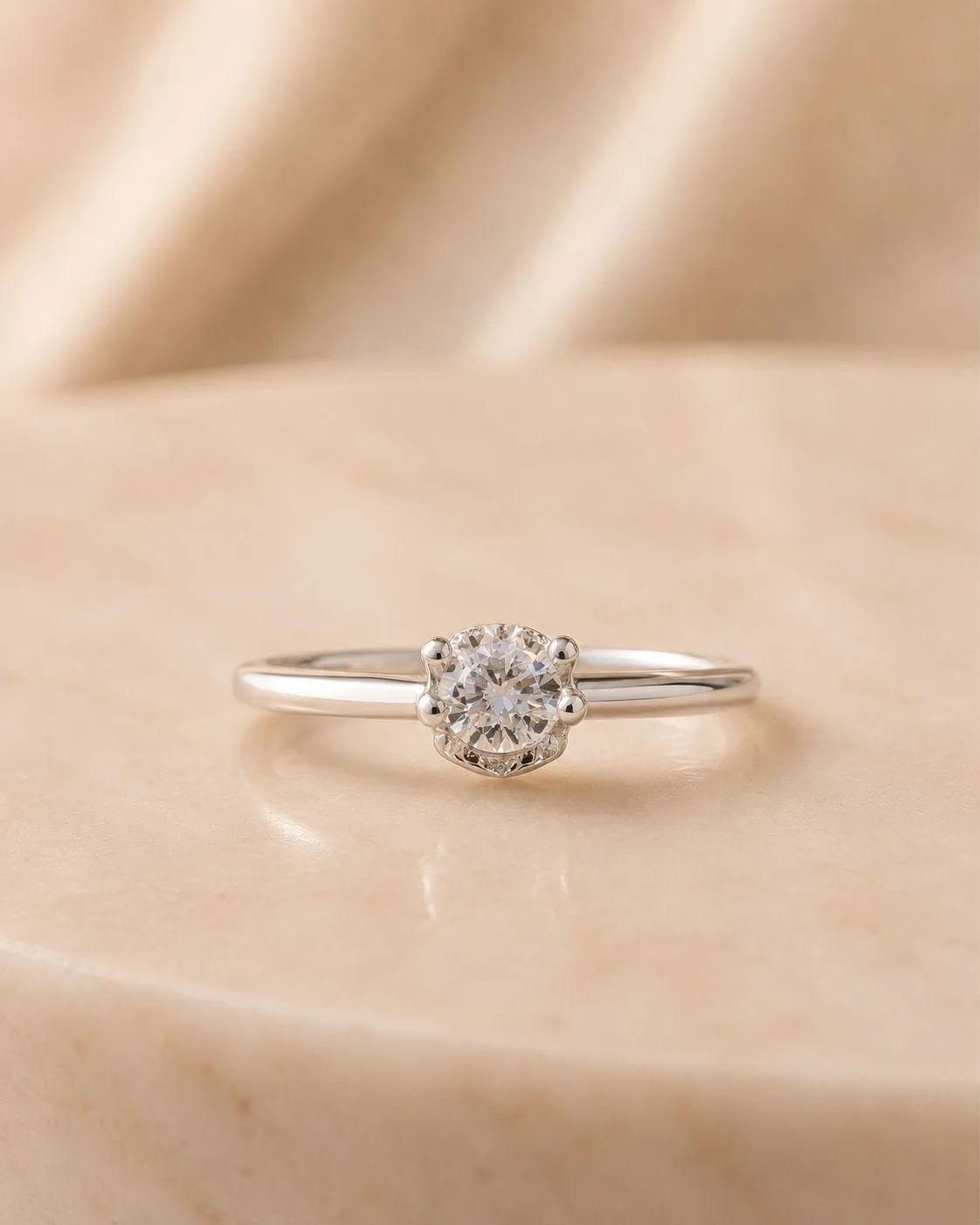 Anillo solitario