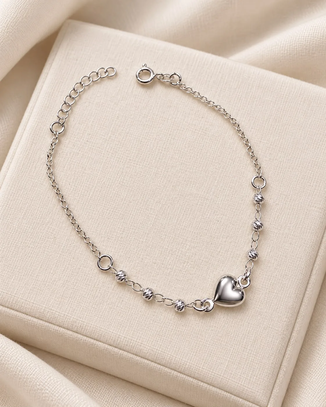 Pulsera Corazon inflado