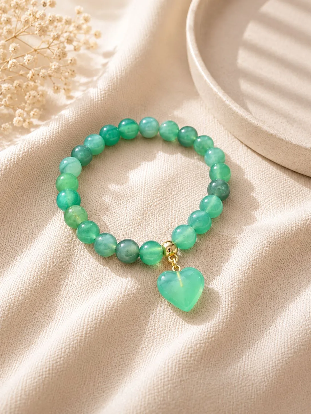 Pulsera Agata Verde
