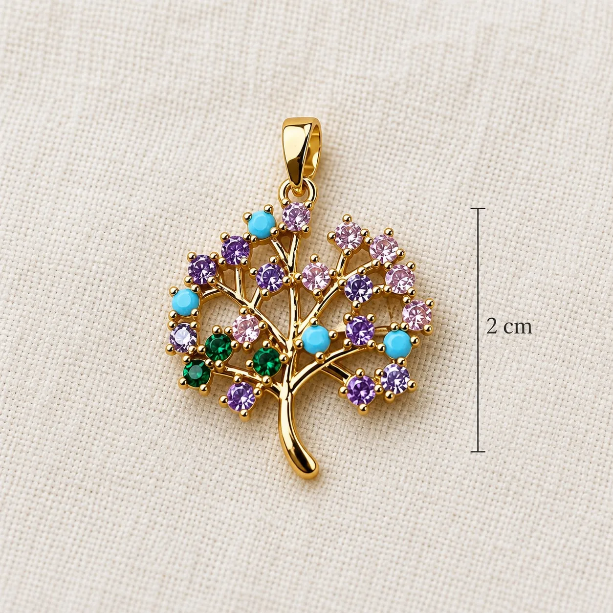 Dije Arbol de Colores