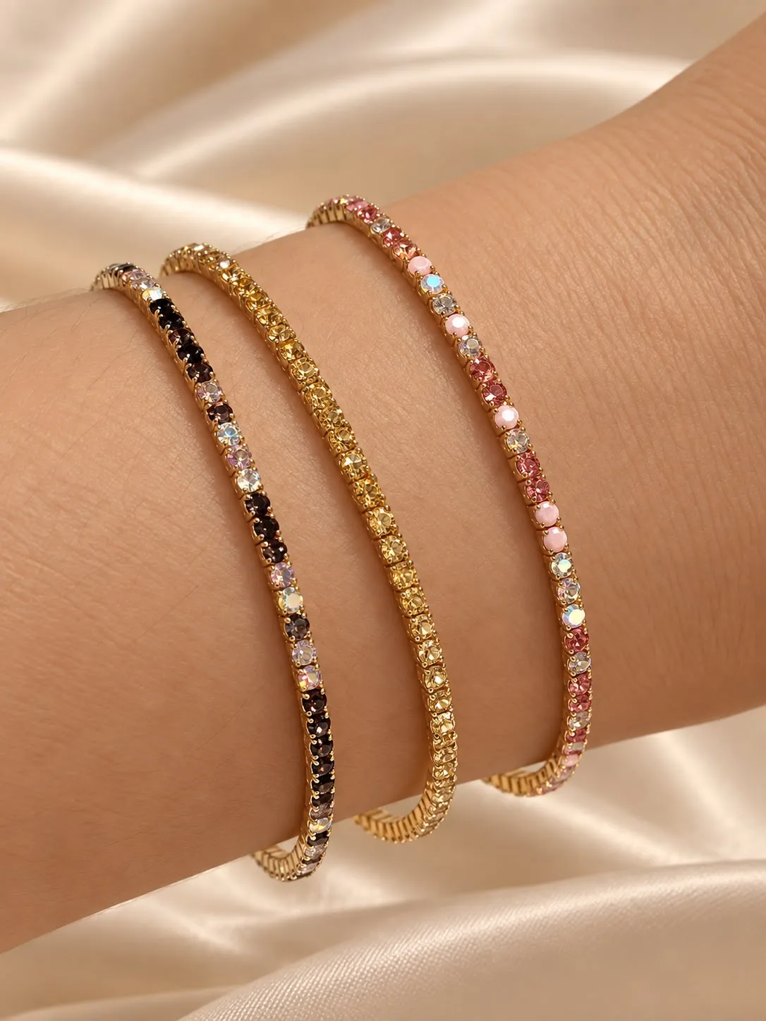Pulsera Strass elastica