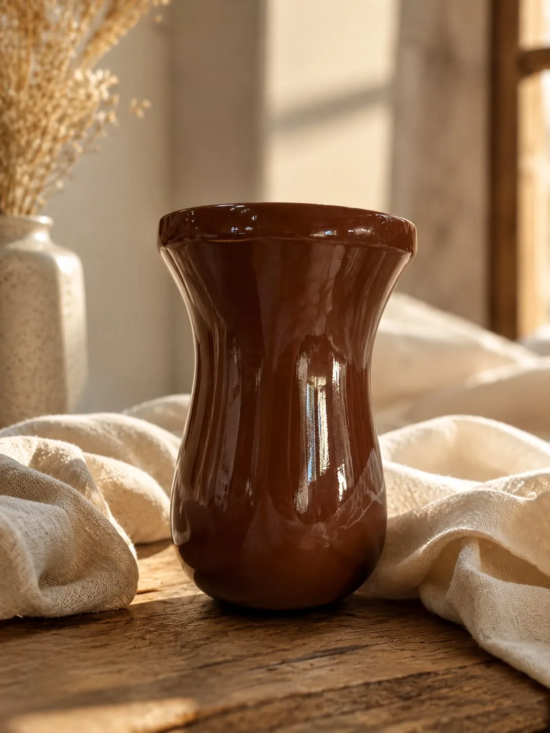 Mate madera Marron