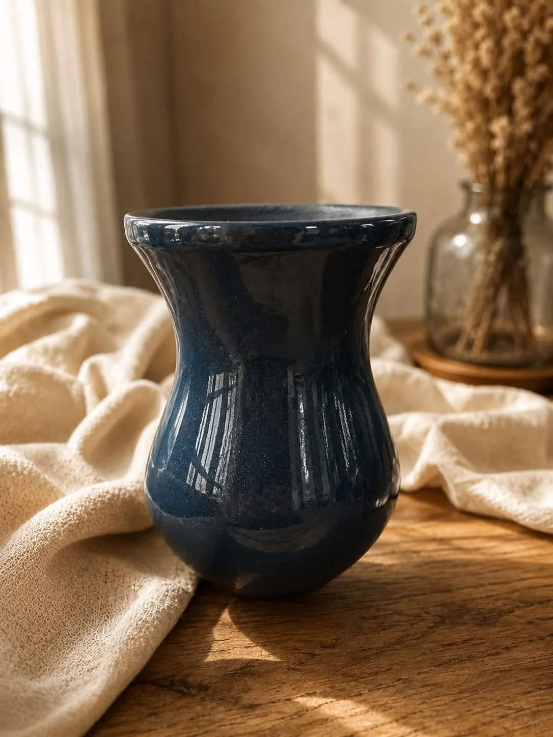 Mate madera Gris petroleo