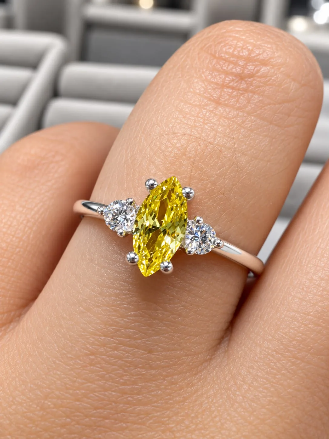 Anillo Amarillo N°15