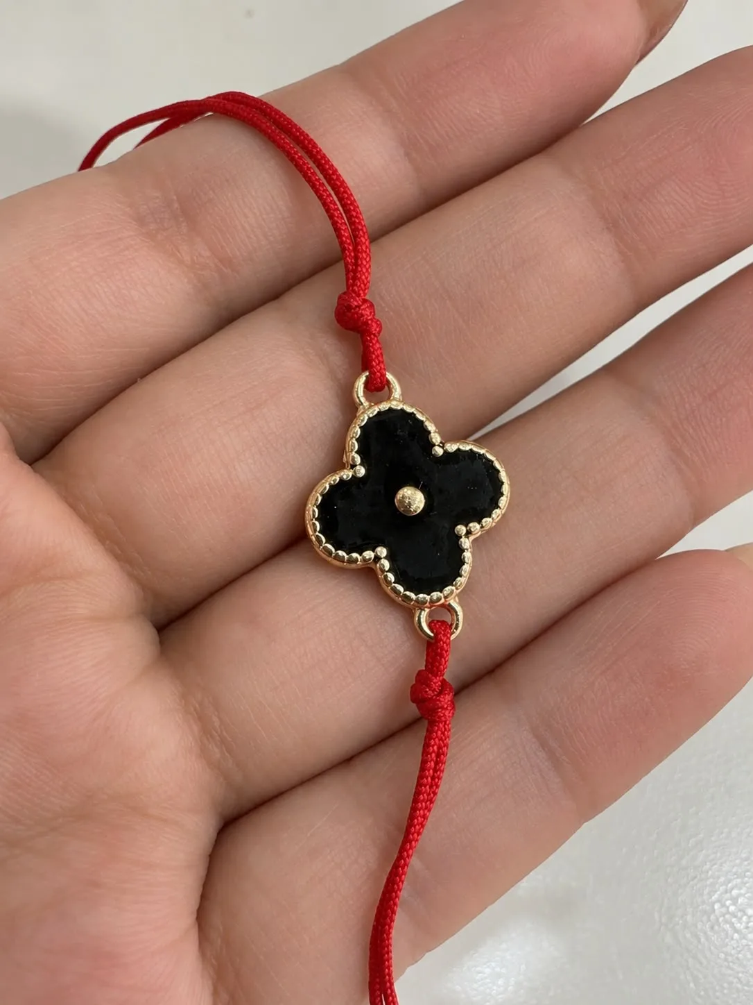 Pulsera Van Cleef macrame