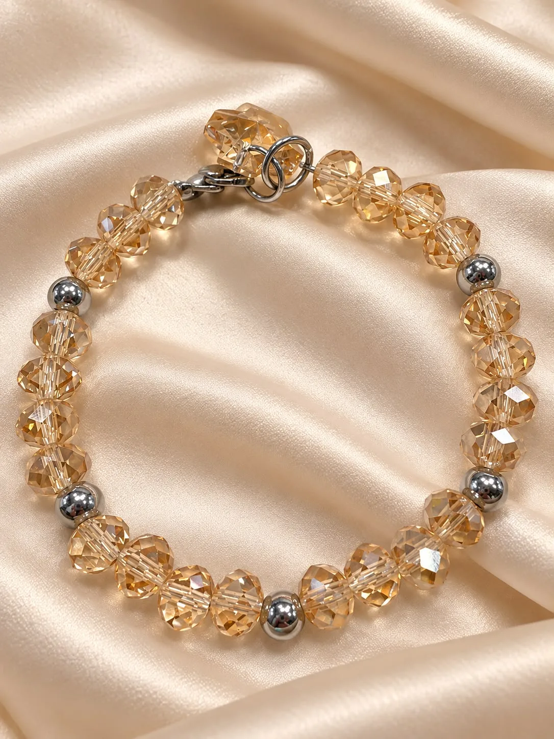 Pulsera piedras amarillas