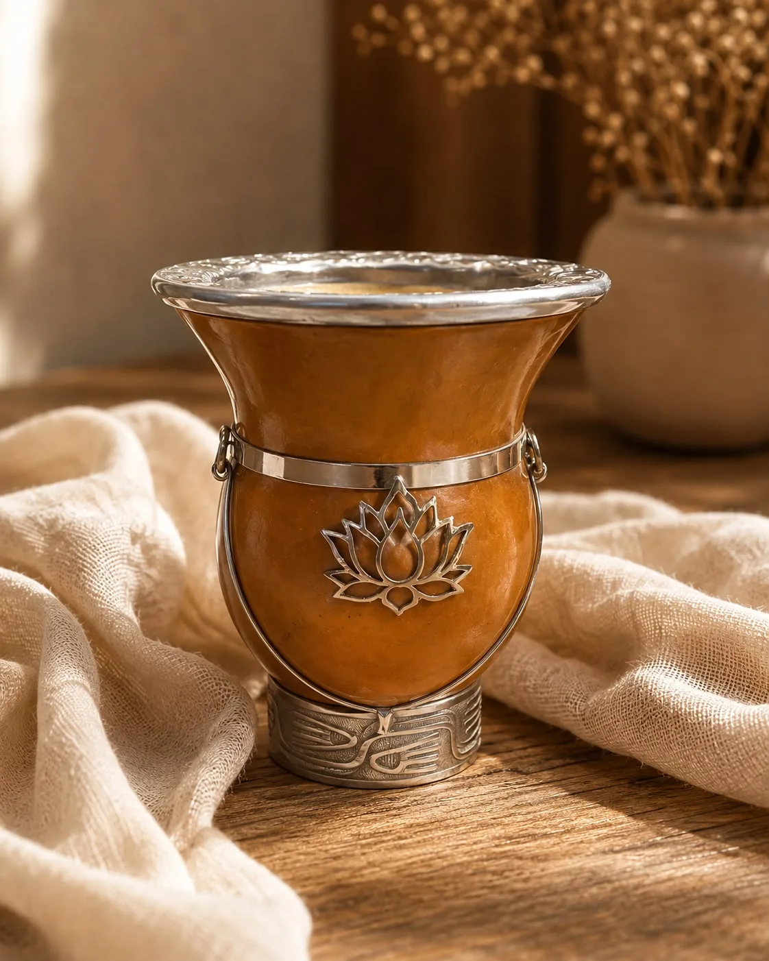 Mate calabaza loto