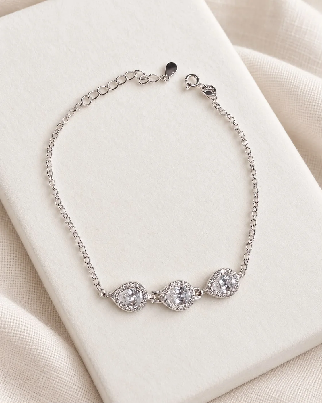 Pulsera Gotas Blancas