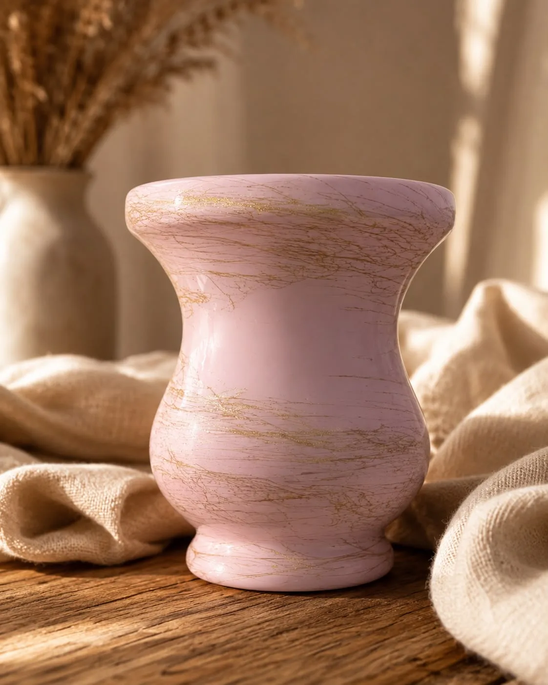 Mate madera Rosa claro