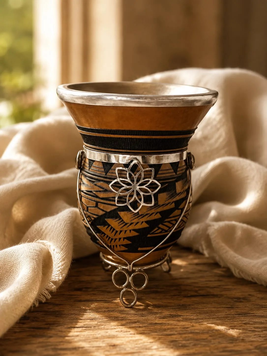Mate calabaza Flor