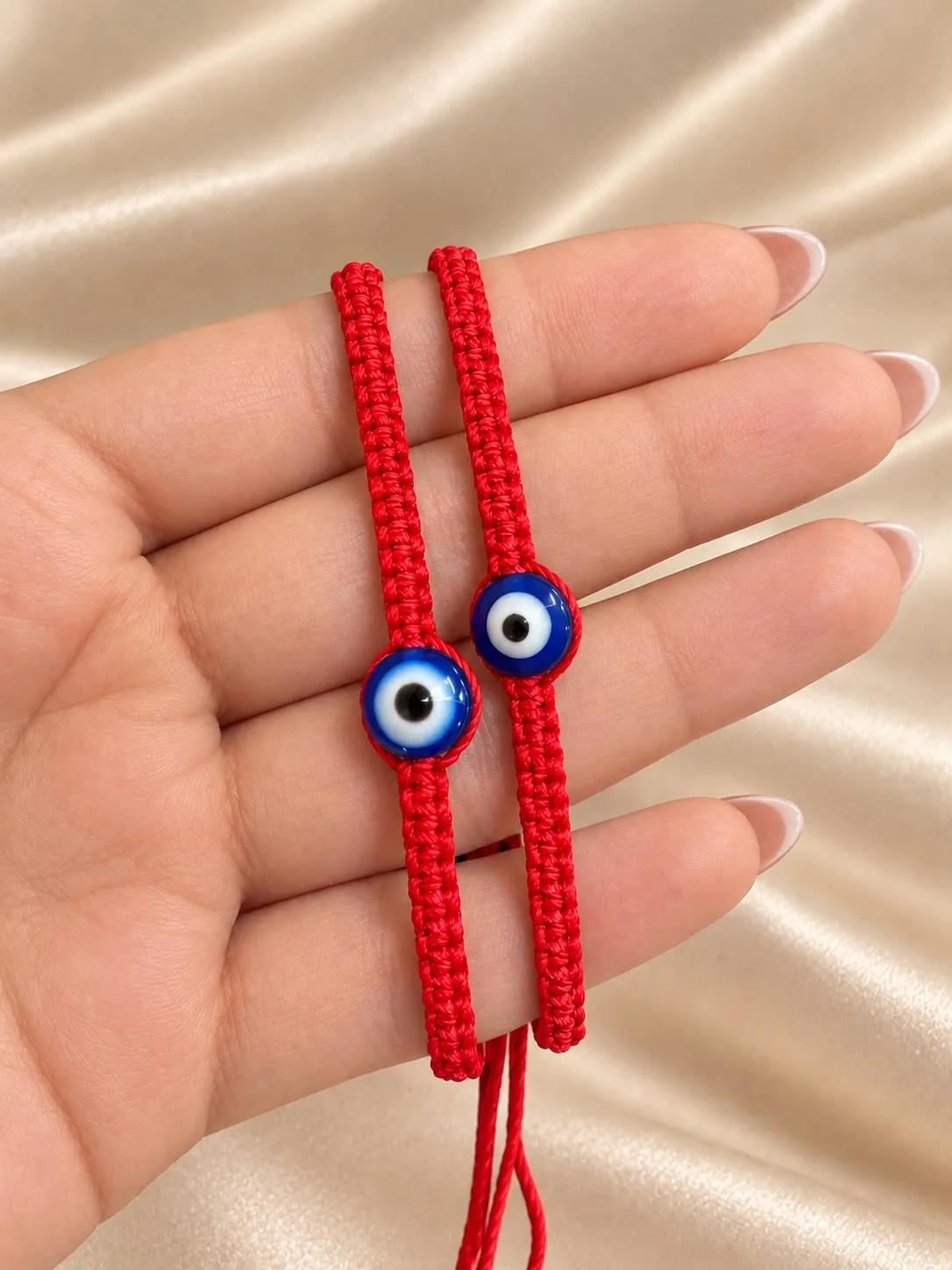 Pulseras ojo turco (par)