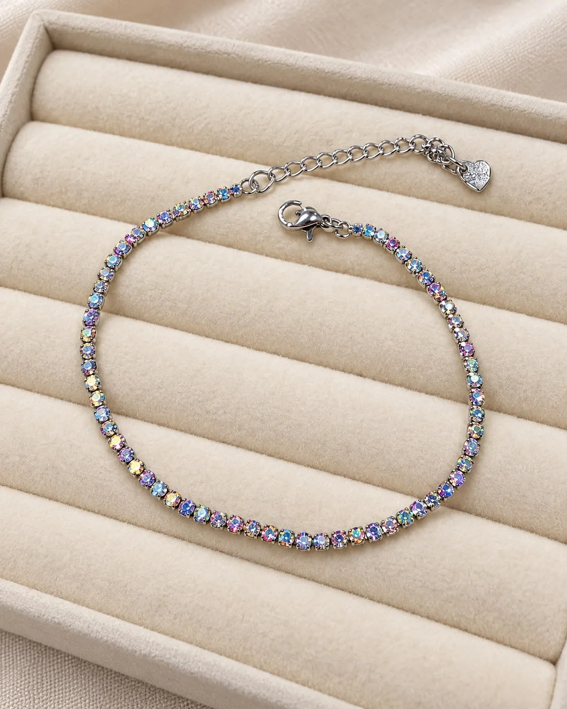 Pulsera Stras Tornasoladas