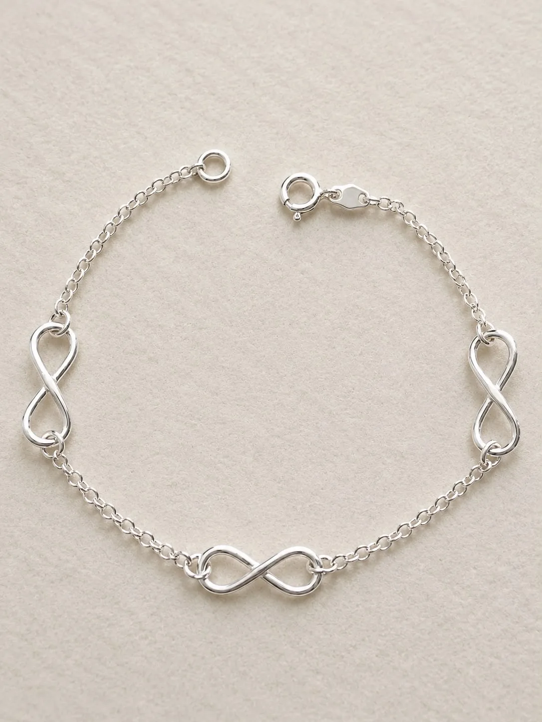 Pulsera Triple Infinito