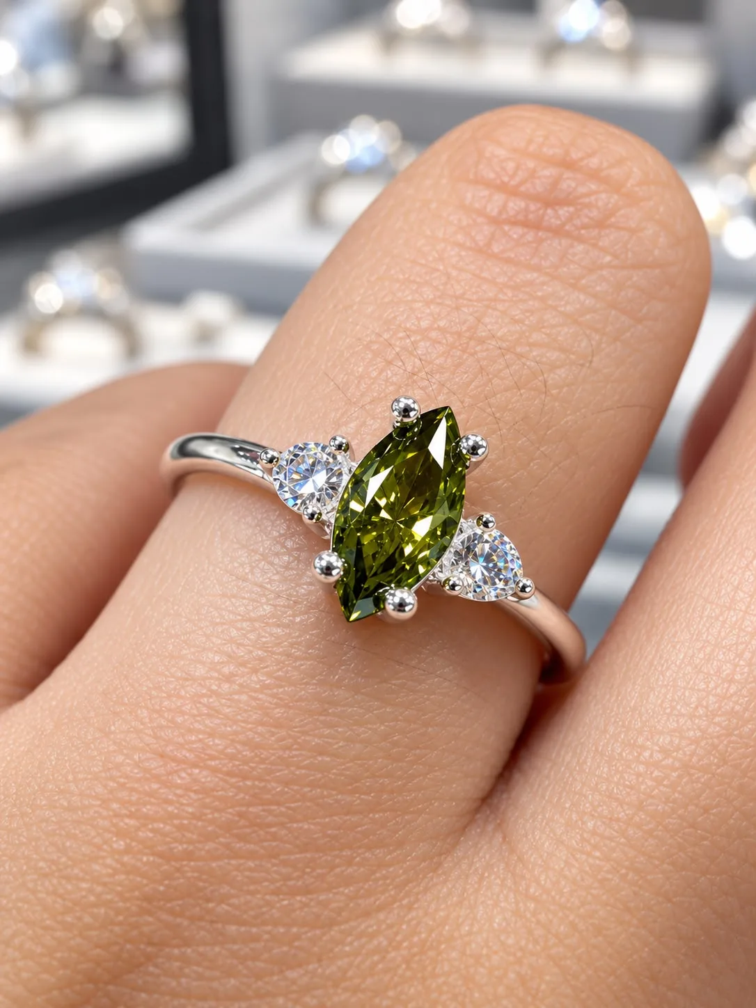 Anillo Oliva N°15