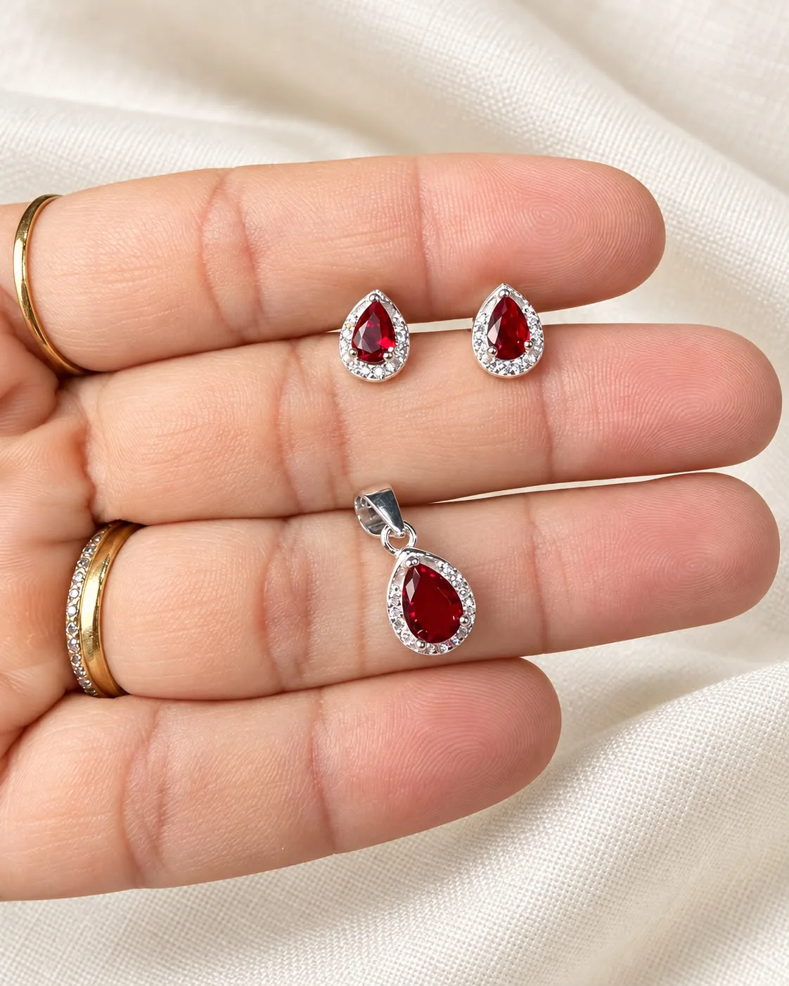Set Gotas N6 (Rojo)