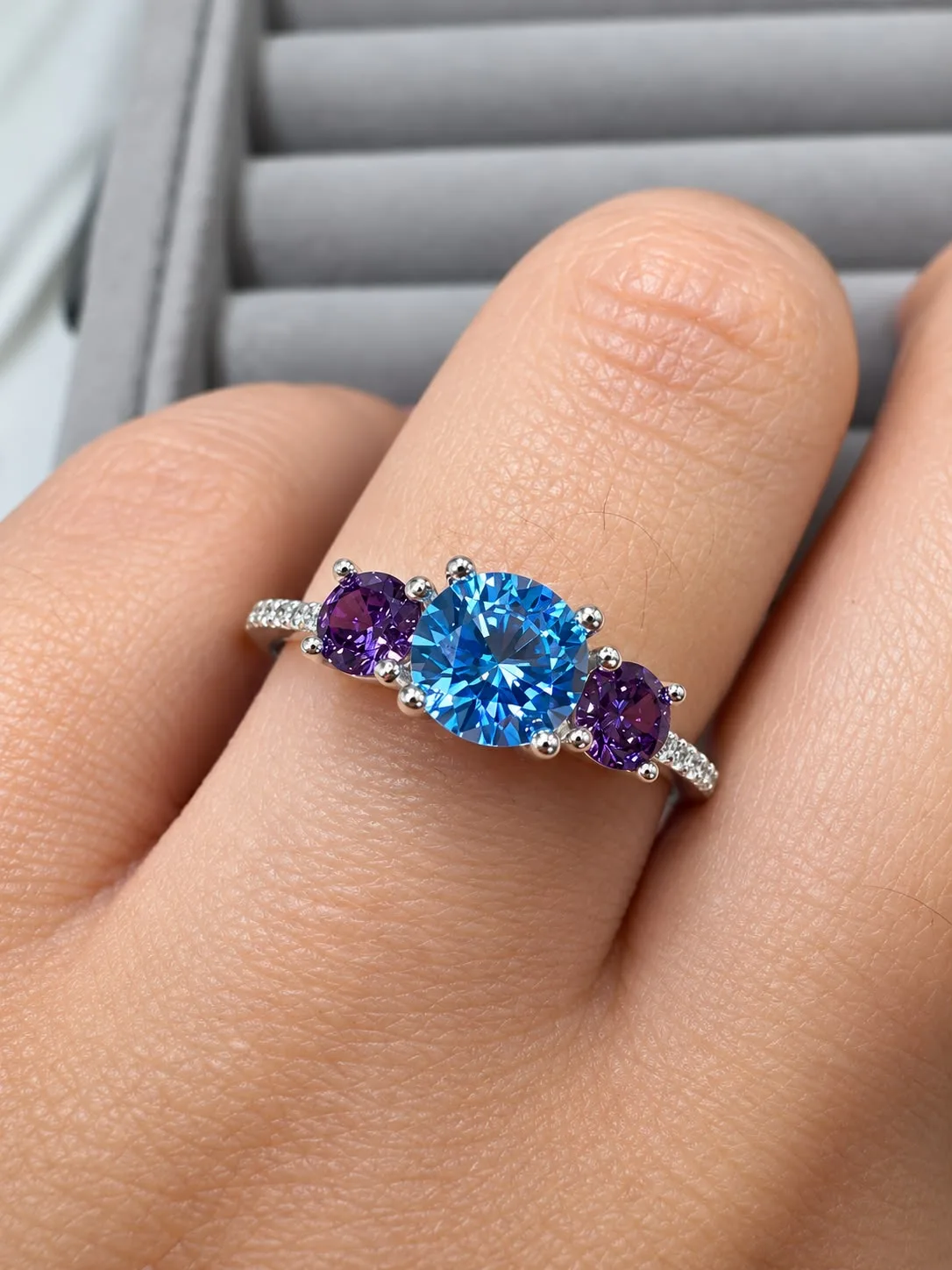 Anillo Celeste N°18