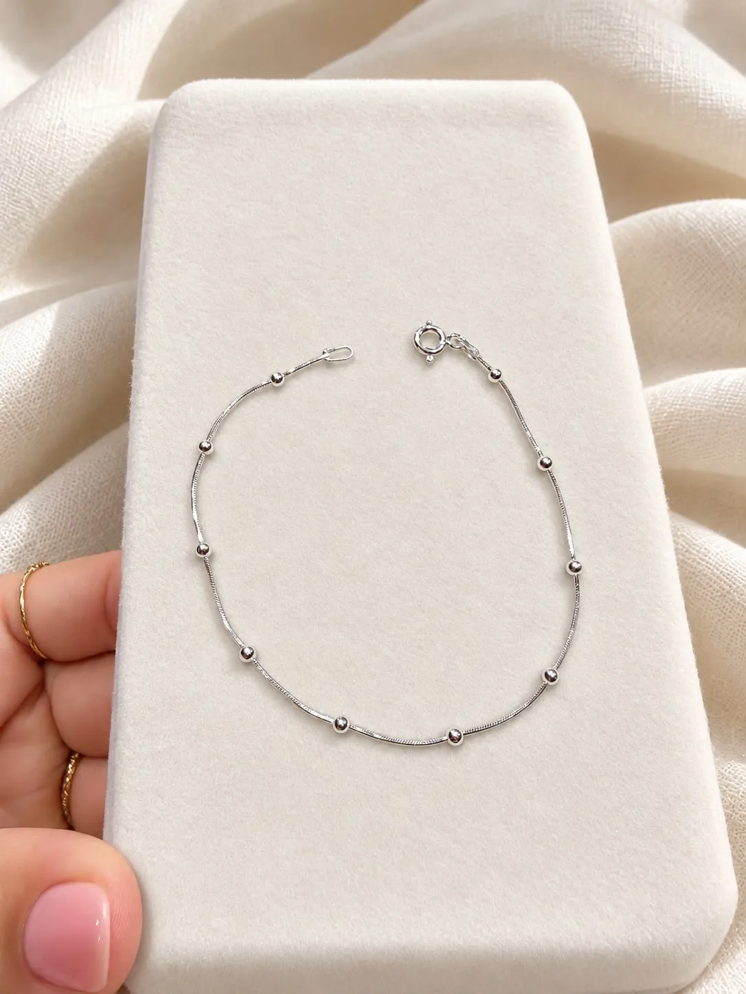 Pulsera veneciana bolitas