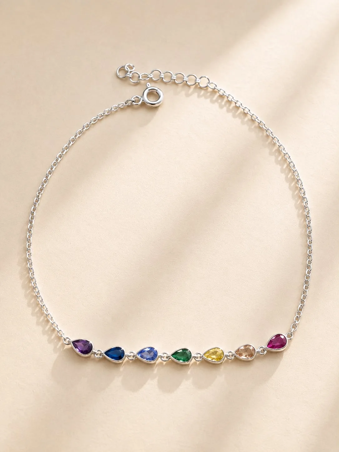 Tobillera Arcoiris